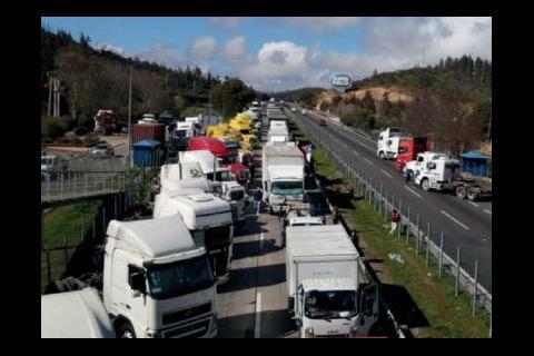 strikes in Chile